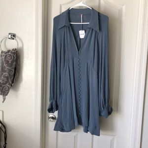Free People Dress Blue sz S